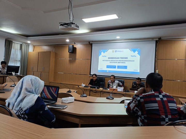 BIMBINGAN TEKNIS METADATA KEGIATAN PENYELENGGARAAN STATISTIK SEKTORAL (KAMIS, 8 AGUSTUS 2024)