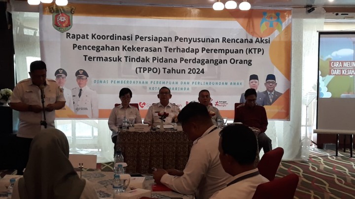 RAPAT KOORDINASI PENYUSUNAN RENCANA AKSI PENCEGAHAN KEKERASAN TERHADAP PEREMPUAN DAN TINDAK PIDANA PERDAGANGAN ORANG (RABU, 14 AGUSTUS 2024)