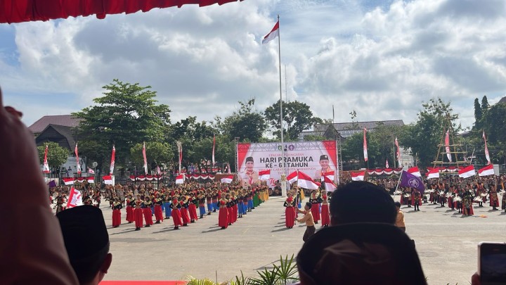 UPACARA PERINGATAN HARI PRAMUKA KE-63 TINGKAT KOTA SAMARINDA TAHUN 2024 (RABU, 14 AGUSTUS 2024)