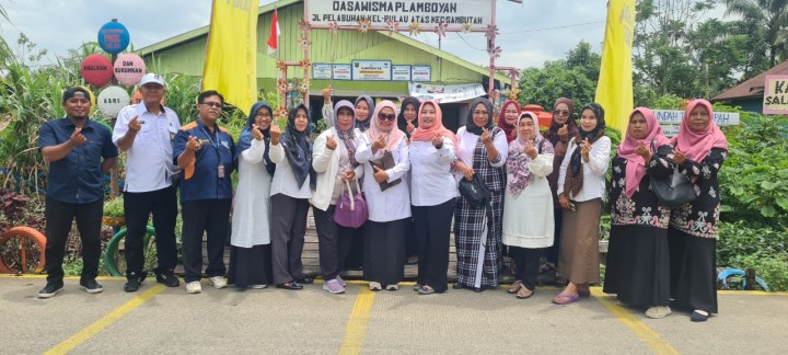 Rapat Koordinasi di Sekretariat KP Bangga Kencana Kelurahan Pulau Atas Bersama TP-PKK Kota Samarinda (Rabu, 21 Agustus 2024)