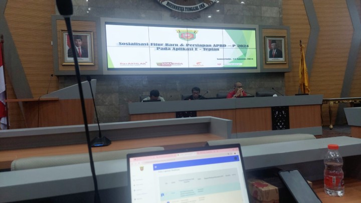 Sosialisasi Fitur Baru dan Persiapan APBD-P 2024 pada Aplikasi e-Tepian (Jum'at, 23 Agustus 2024)