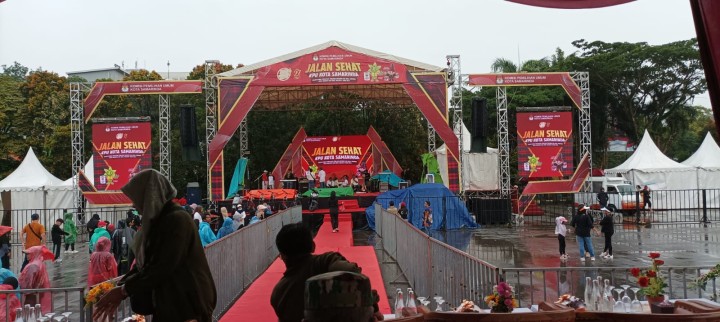 Jalan Sehat bersama KPU Kota Samarinda (Minggu, 1 September 2024)