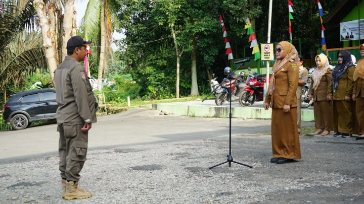 Apel Pagi Aparatur Kecamatan Sambutan (Senin, 2 September 2024)