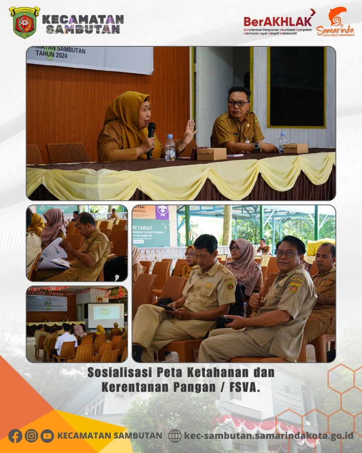 Sosialisasi Peta Ketahanan Pangan dan Kerentanan Pangan