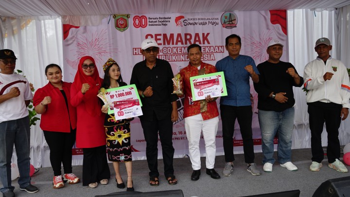 Semarak Kemerdekaan Republik Indonesia ke-80 Kecamatan Sambutan