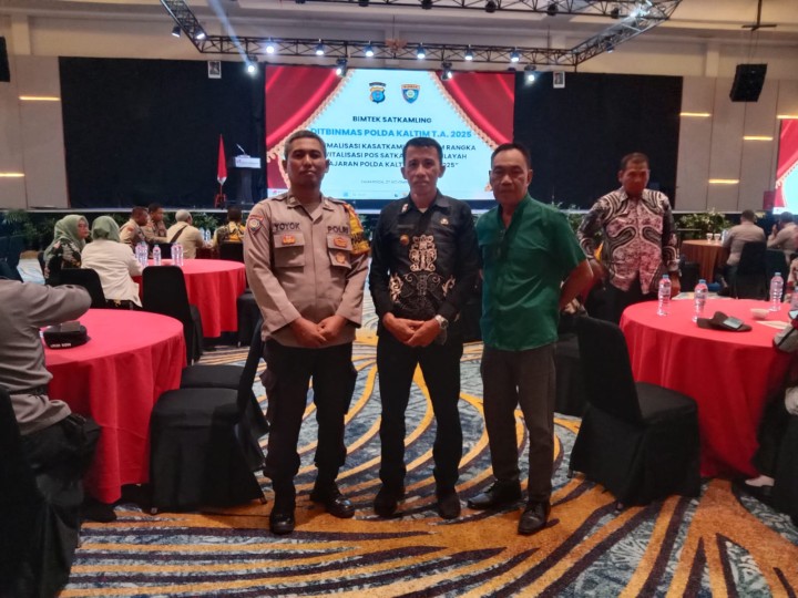 Pembinaan Teknis Satuan Keamanan Lingkungan oleh DITBINMAS POLDA KALTIM