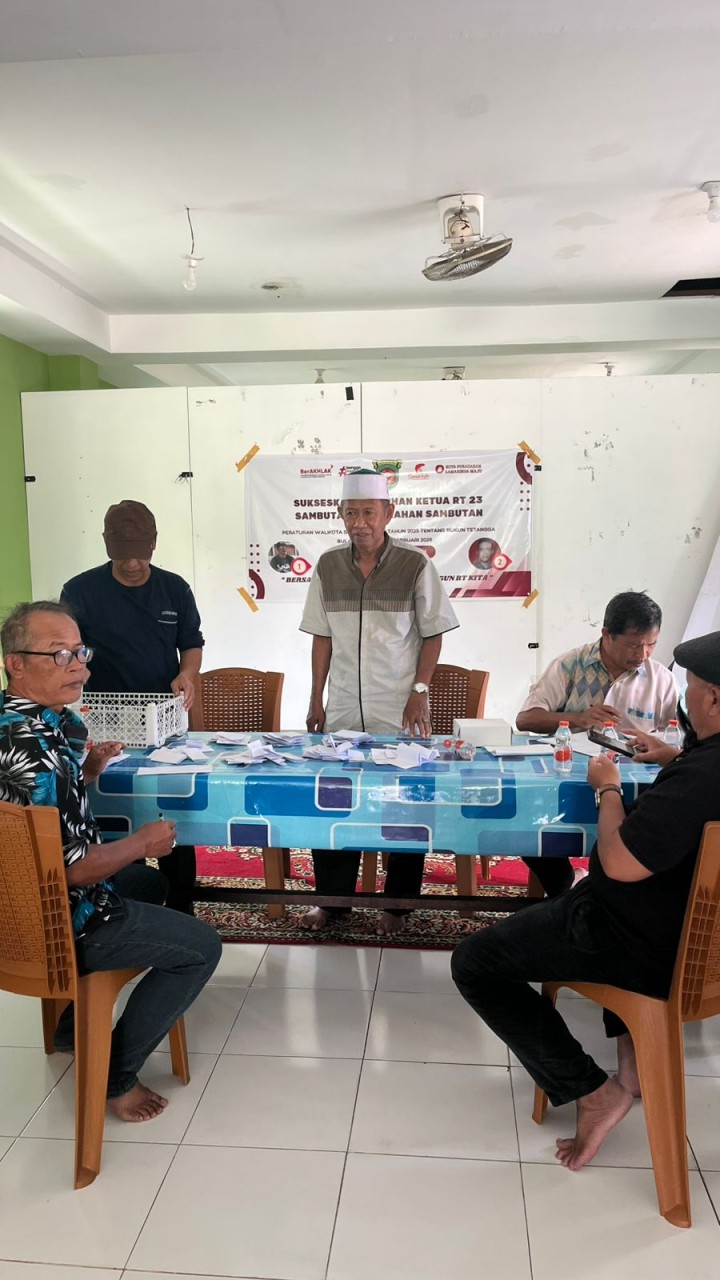 Pemilihan Ketua RT. 23 Periode Tahun 2026 - 2031