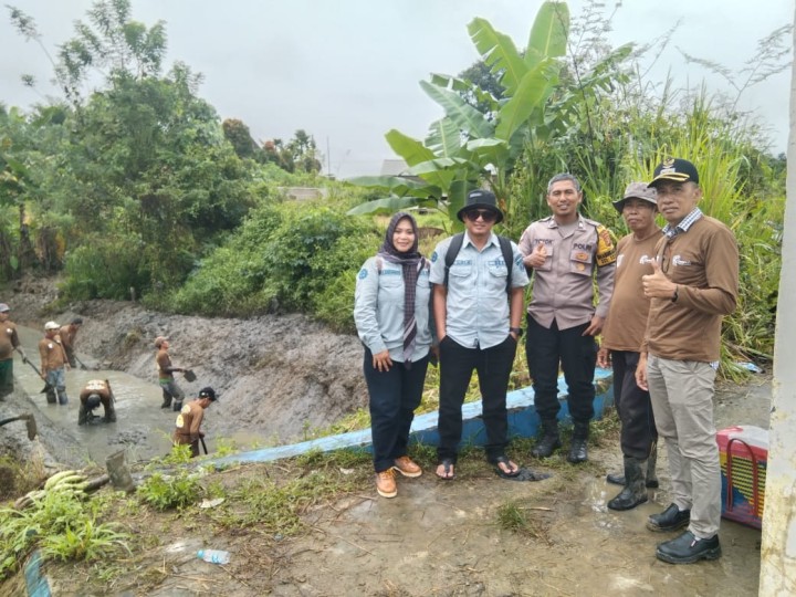 Monitoring kerja Daerah Irigasi Bendungan Sambutan