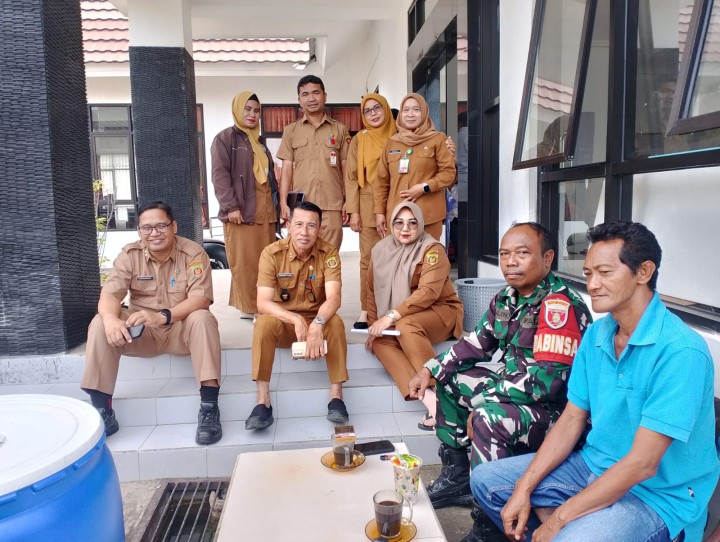 Koordinasi Ke Kelurahan Teluk Lerong Ilir Terkait pelayanan Samagov dan TTE