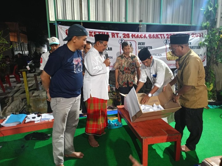 Pemilihan Ketua RT. 29 Periode Tahun 2026 - 2031