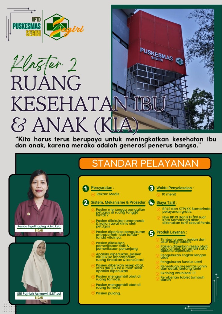 Ruang Kesehatan Ibu dan Anak