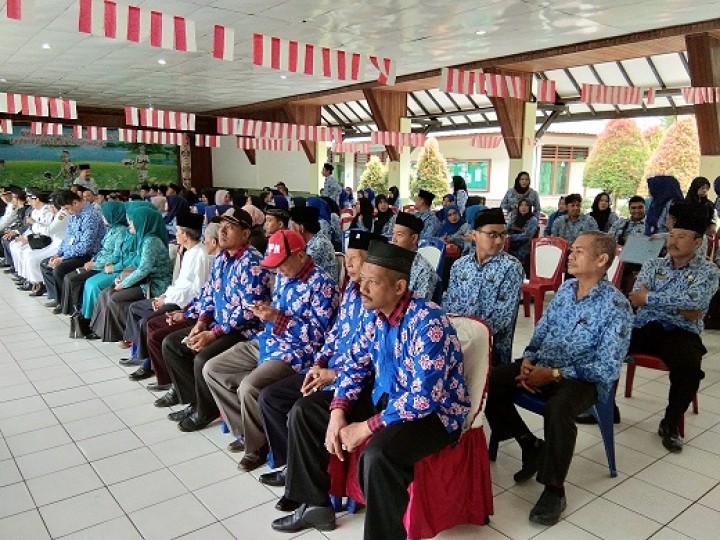 Apel Dalam Rangka Hut Kemerdekaan RI Ke 73