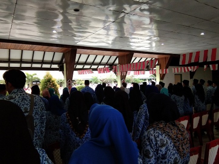 Apel Dalam Rangka Hut Kemerdekaan RI Ke 73