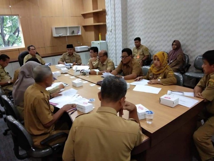 Rapat Koordinasi Di Ruang Sekretaris Daerah Kota Samarinda
