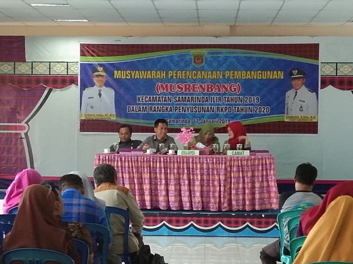 Musrenbang Kecamatan Samarinda Ilir Tahun 2019