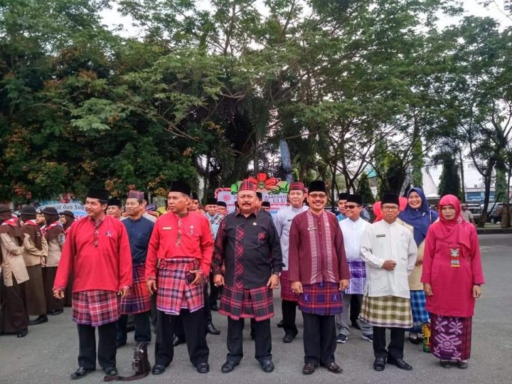APel Di Gor Segiri Memperingati Hari Jadi Kota Samarinda Ke 351 Dan hari Ulang Tahun Pemerintah Kota Samarinda Ke 59