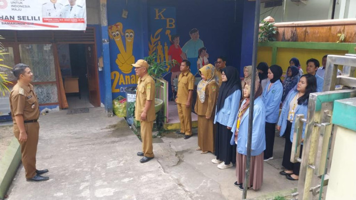 Apel Senin 11 September 2023 bersama Mahasiswa KKN di Kelurahan Selili