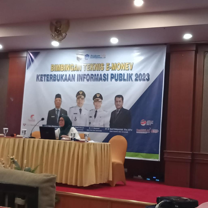 Bimbingan Teknis Keterbukaan Informasi Publik tanggal 13 September 2023
