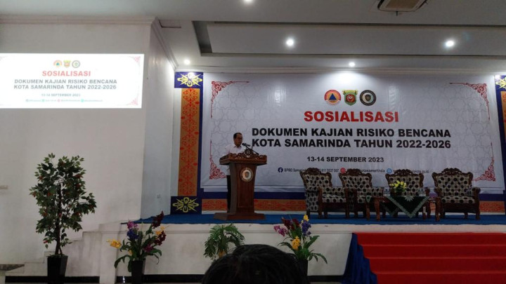 Sosialisasi Dokumen Kajian Resiko Bencana Kota Samarinda tahun 2023