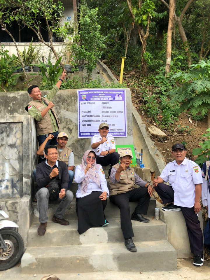 Monitoring dan Evaluasi hasil Kegiatan PROBEBAYA (Pokmas Berkah Bebaya) oleh Kelurahan Selili Tahun 2023
