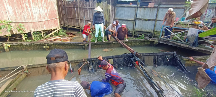 Kegiatan Kerja Bakti di Lingkungan Kelurahan Selili Tahun 2023