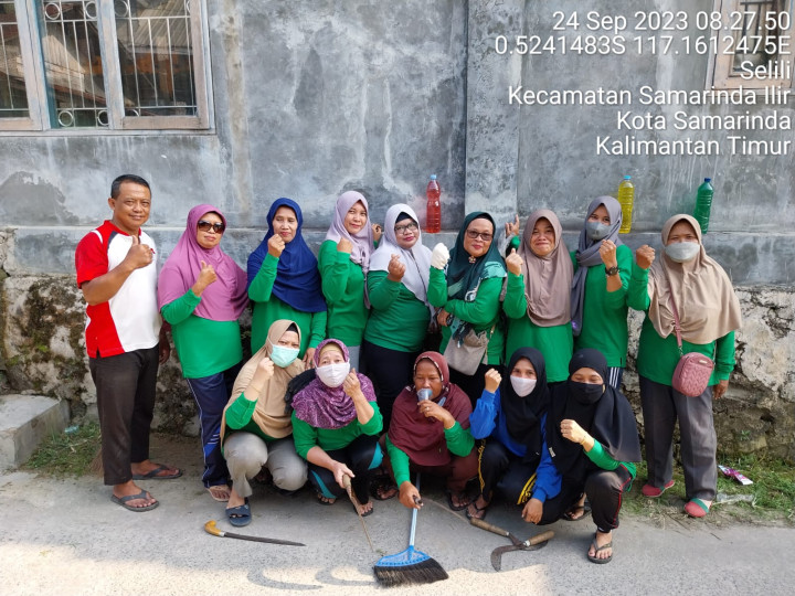 Kegiatan Kerja Bakti di Lingkungan Kelurahan Selili Tahun 2023