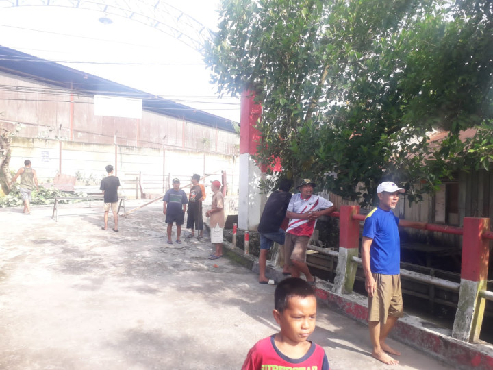Kegiatan Kerja Bakti di Lingkungan Kelurahan Selili Tahun 2023
