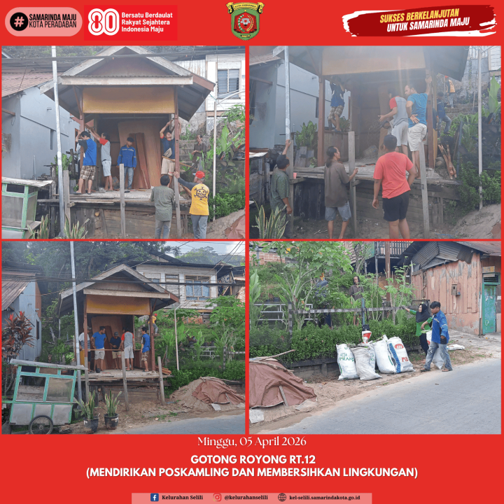 Kerja Bakti Kelurahan Selili 05 April 2026