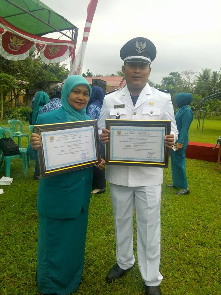 (FOTO) Kelurahan Sempaja Barat pada Upacara 17 Agustus 2017