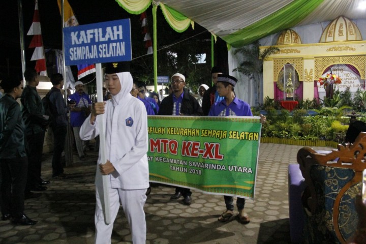 Pembukaan MTQ Ke XL (40) Tingkat Kecamatan Samarinda Utara