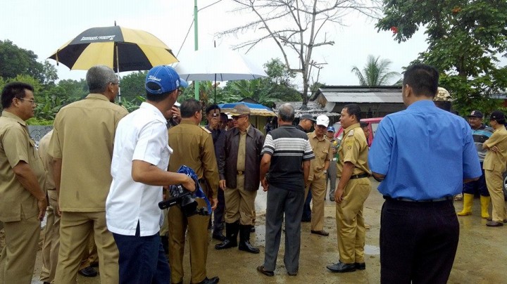 Kunjungan Bapak Walikota Samarinda dalam Kegiatan Peninjauan Penanganan Banjir di Wilayah Kecamatan Samarinda Utara