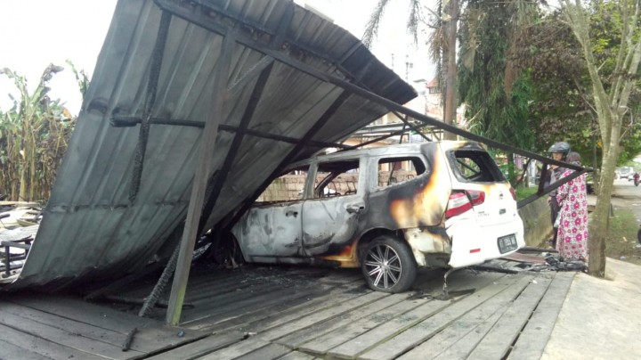 Kejadian Kebakaran Di wilayah Kelurahan Sempaja Barat (Kamis, 22/11/2018)