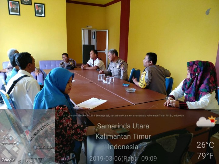 Kegiatan Kelurahan Sempaja Barat Rabu, 06 Maret 2019
