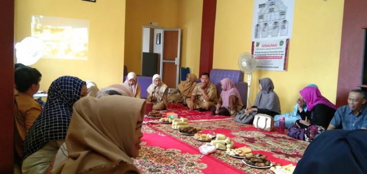 Kegiatan Sosialisasi Pengurangan Sampah Plastik (29 Juli 2019)