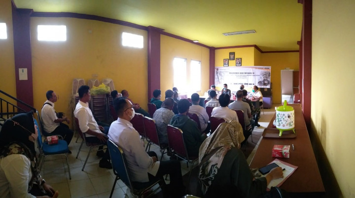 Kegiatan 23 Maret 2022 Penyuluhan dan sosialisasi pembuatan peta tematik pertanahan dan ruang (PTPR) kota samarinda T/A 2022 dikelurahan sempaja barat  kec.smd utara
