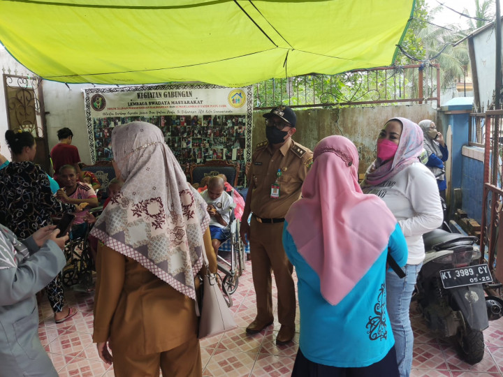 Kegiatan 29 Maret 2022 Kunjungan dan Pemeriksaan Kesehatan ke Rumah Lansia & Yatim Piatu