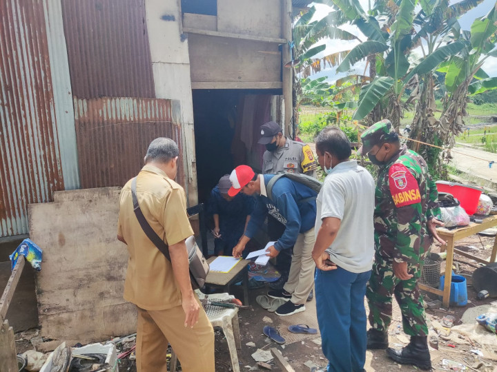 Giat Selasa 28 Juni 2022, Penyampaian surat pemberitahuan pembongkaran di tanah Pemkot