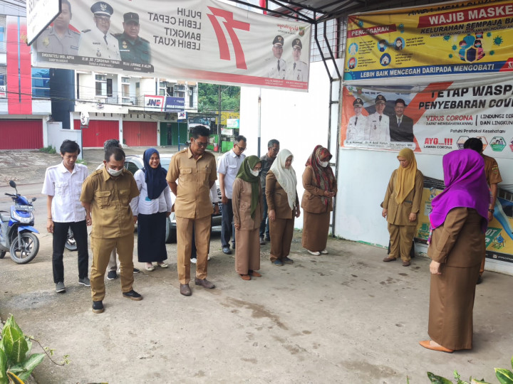 Giat Senin 03 Oktober 2022, Apel Pagi Kel. Sempaja Barat Kec. Samarinda Utara