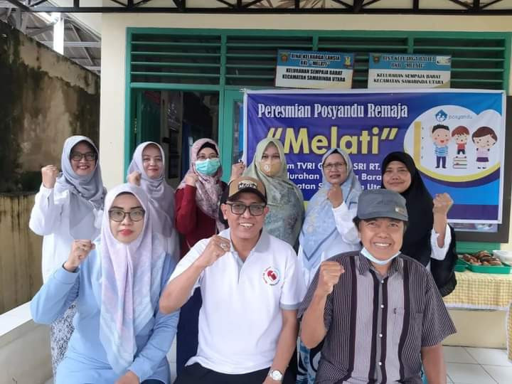 Giat Sabtu, 22 Oktober 2022 Lurah dan Ketua TP PKK Kelurahan Sempaja Barat Mengunjungi  Kegiatan Pelayanan Posyandu Lansia Melati di Perum TVRI Asri RT. 05 & RT.06