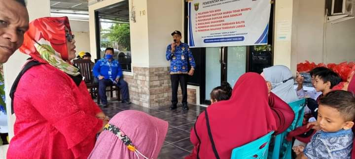 Giat Kelurahan Sempaja Barat, Kamis 10 November 2022 Kegiatan Probebaya Bidang Pemberdayaan Masyarakat RT.09 Sosialisasi Penyerahan Bnatuan Pemberian Makanan Tambahan Pelatihan Tata Boga
