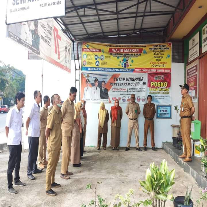 Giat, Senin 12 Desember 2022 Apel pagi Kelurahan Sempaja Barat