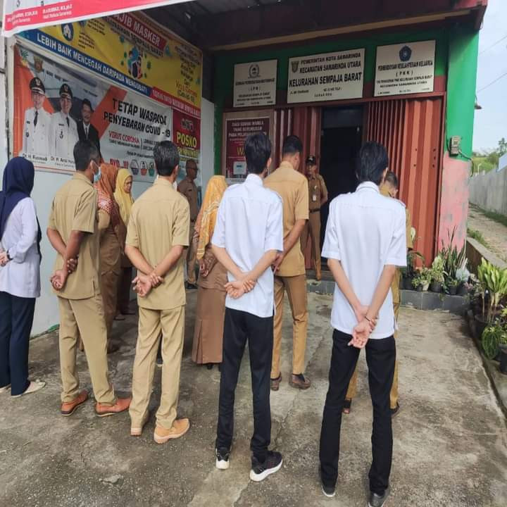 Giat, Senin 12 Desember 2022 Apel pagi Kelurahan Sempaja Barat