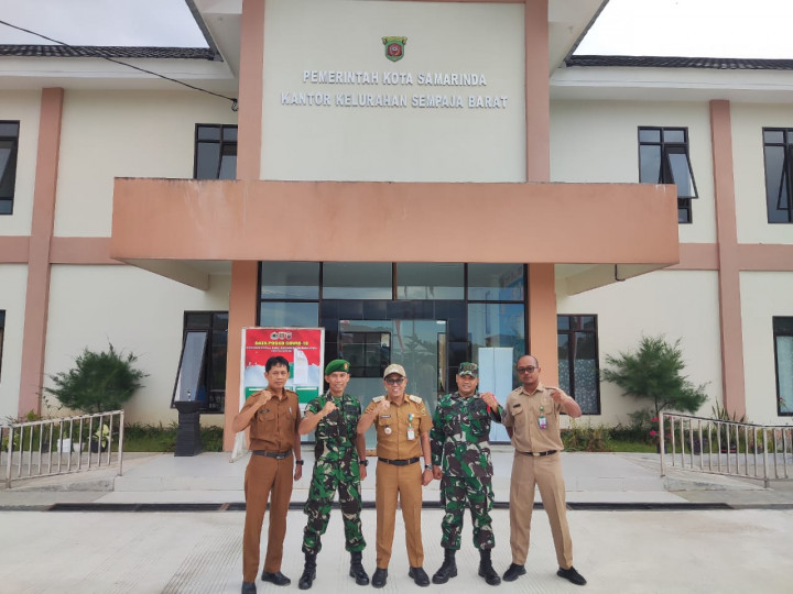 Senin, 06 Februari 2023  Menerima kunjungan dan silahturahmi dari DANRAMIL Samarinda Utara