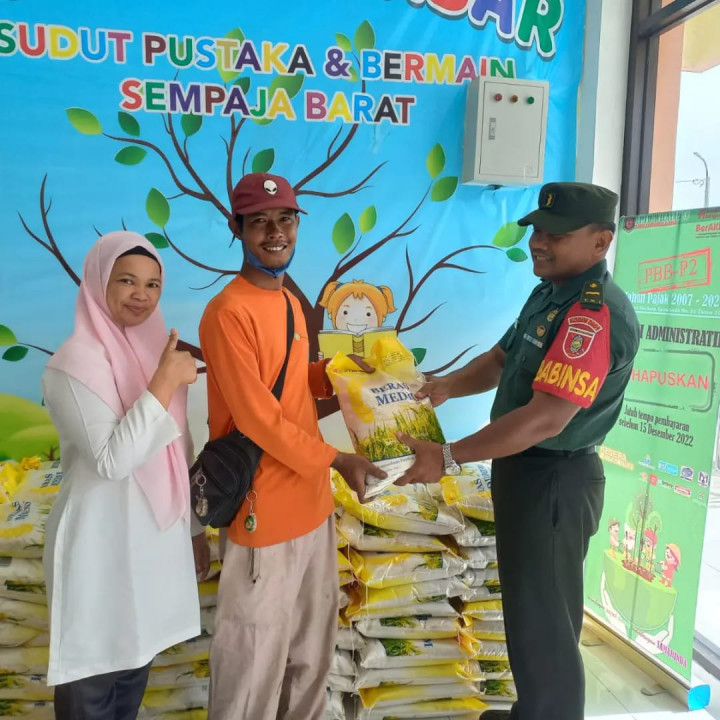 Giat, Rabu 15 Februari 2023 Harmonisasi langkah-langkah strategis pengendalian inflasi dengan menyalurkan beras bukan beras subsidi.