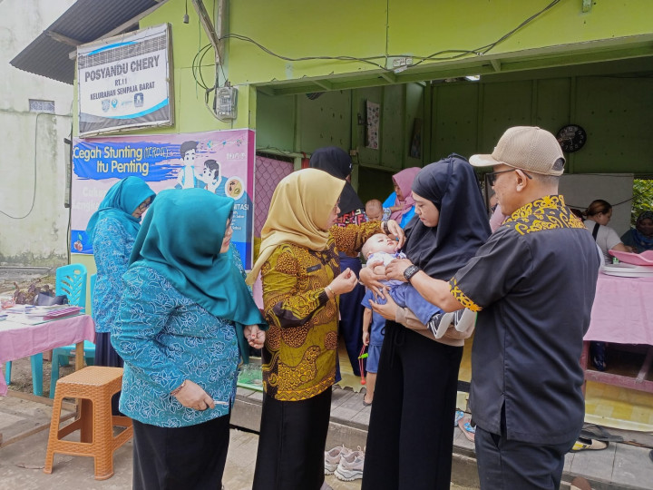 Giat Kamis, 23 Februari 2023, Sosialisasi Aku Hatinya PKK ,Monitoring Pembagian Vitamin A & Obat Cacing di Posyandu Chery RT. 11, Mendampingi Tim BPKAD dan BPK RI memeriksa tanah Aset Pemkot di wilayah Kel. Sempaja Barat.