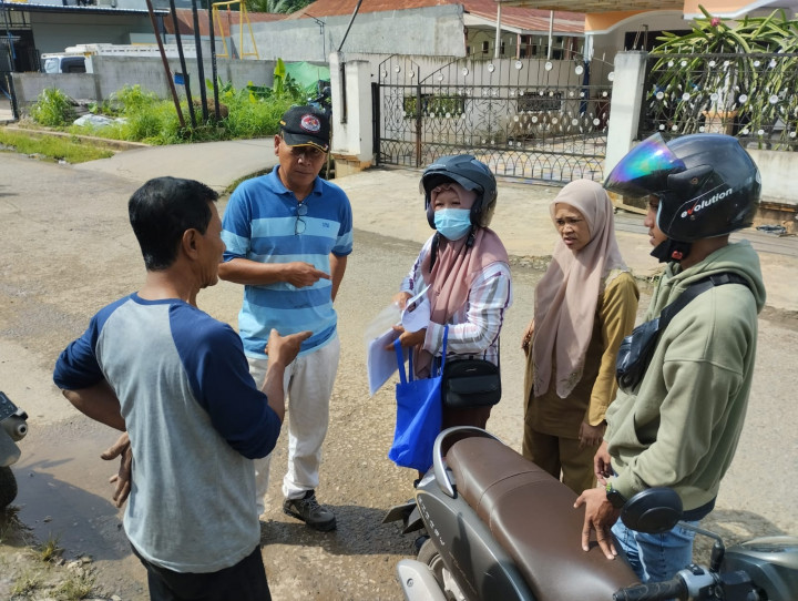 Giat, Senin 27 Februari 2023, Apel Senin pagi Kelurahan Sempaja Barat, Rapat Musyawarah masyarakat desa lintas sektoral yang di selenggarakan oleh puskesmas Sempaja, Pelaksanaan survey lapangan dan verifikasi data dari Dinas Perkim