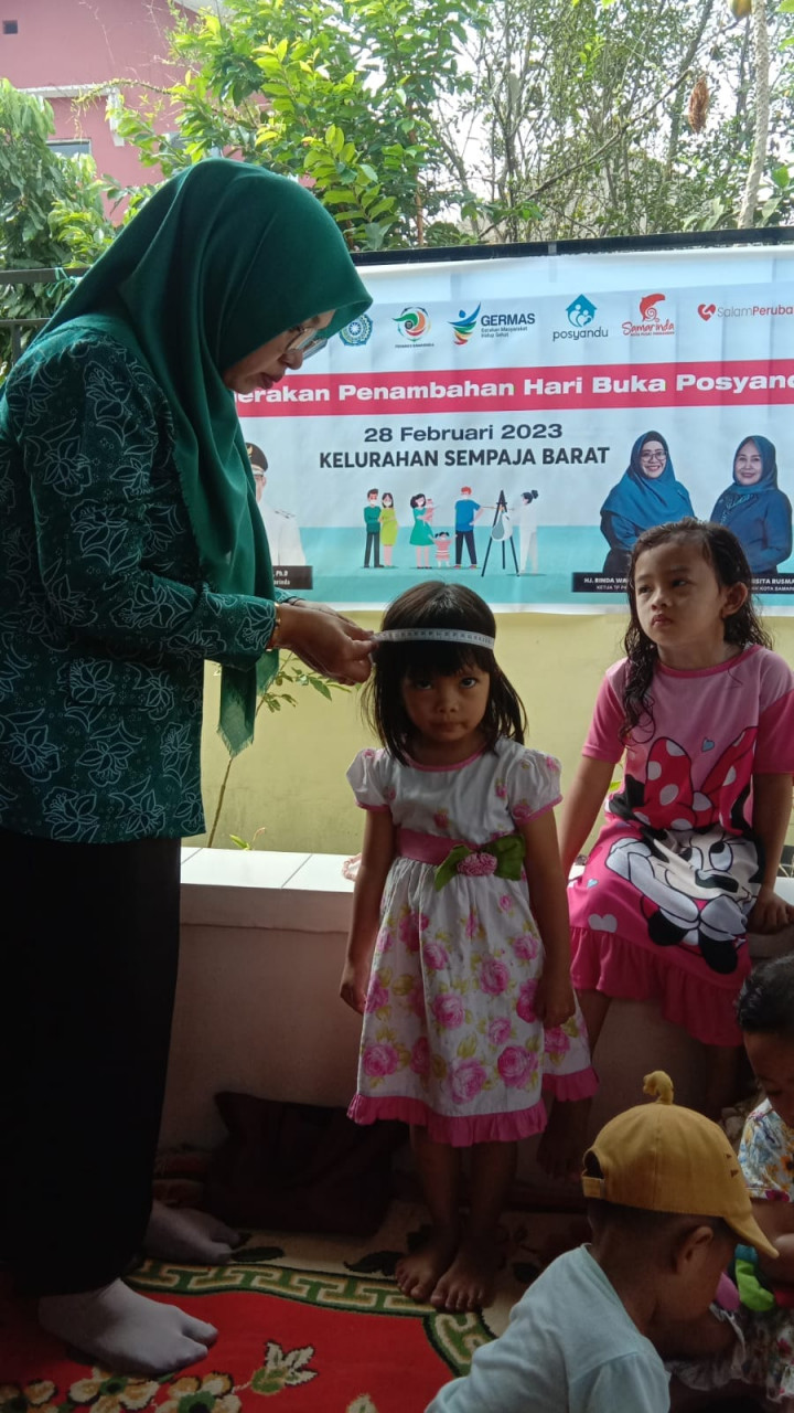 Giat, Selasa 28 Februari 2023,  Monitoring di Posyandu Melati Balita Perum TVRI RT 5 Kel. Sempaja Barat, Sosialisasi Pajak Daerah & Penyampaian SPPDT PBB-P2 Tahun 2023 Kecamatan Samarinda Utara pada Kel. Sempaja Barat di Aula Kel. Sempaja Selatan