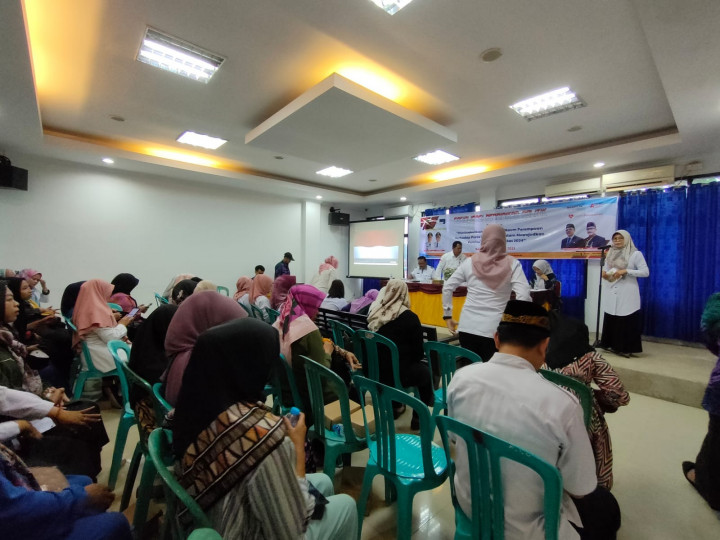 Giat Rabu-24 Mei 2023, Menghadiri rapat Sosialisasi pendidikan politik dengan tema meningkatkan partisipasi kaum perempuan terhadap pesta demokrasi dalam mewujudkan pemilu yang berkualitas 2024