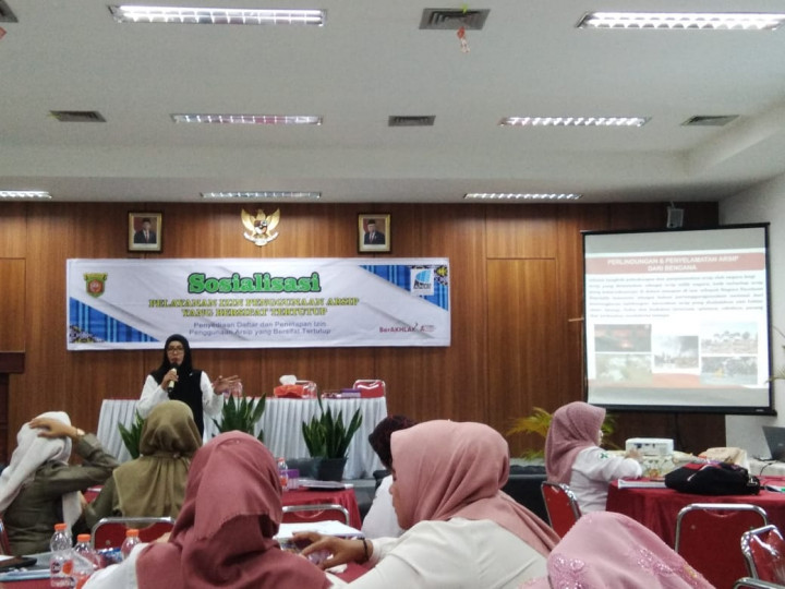 Giat, Rabu 31 Mei 2023, Rapat hari ke 2 dgn tema Sosialisasi pelayanan izin penggunaan arsip yang bersifat tertutup meliputi penyediaan daftar dan penetapan izin penggunaan Arsip bersifat tertutup