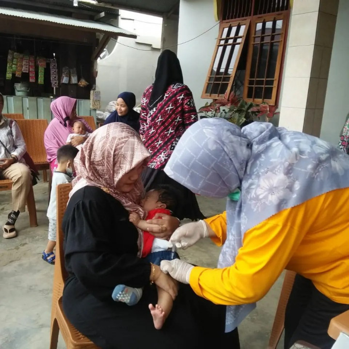 Giat, Sabtu 17 Juni 2023, Pemeriksaan Posyandu Lansia Melati Perum TVRI RT 05,  Pemeriksaan Posyandu Balita Al Hidayah di RT 12 sekaligus penyuluhan tumbuh kembang balita oleh puskesmas Sempaja.